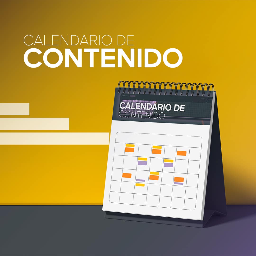 calendario de contenido mensual para redes sociales - Liucreativo Chile