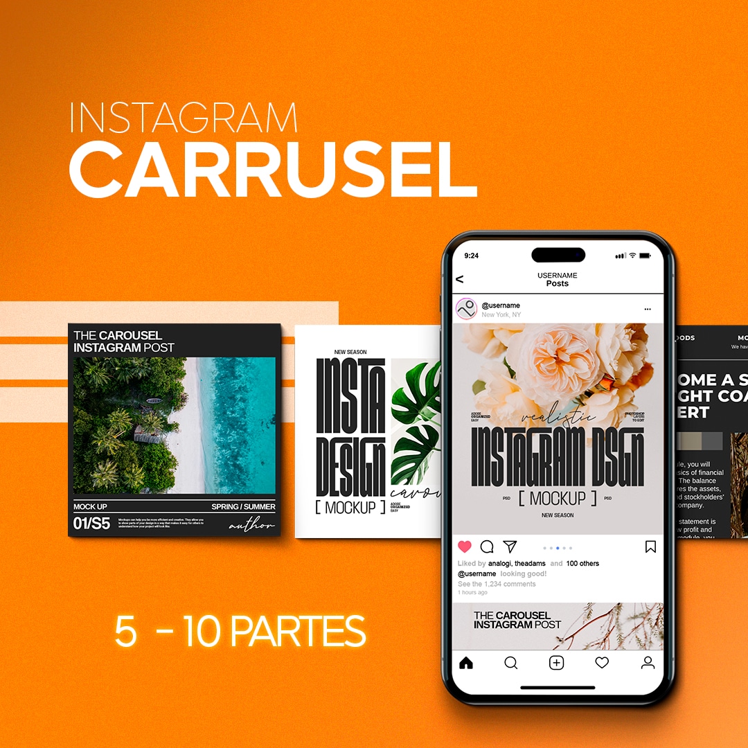 carruseles para Instagram estratégicos - diseño profesional Liucreativo Chile
