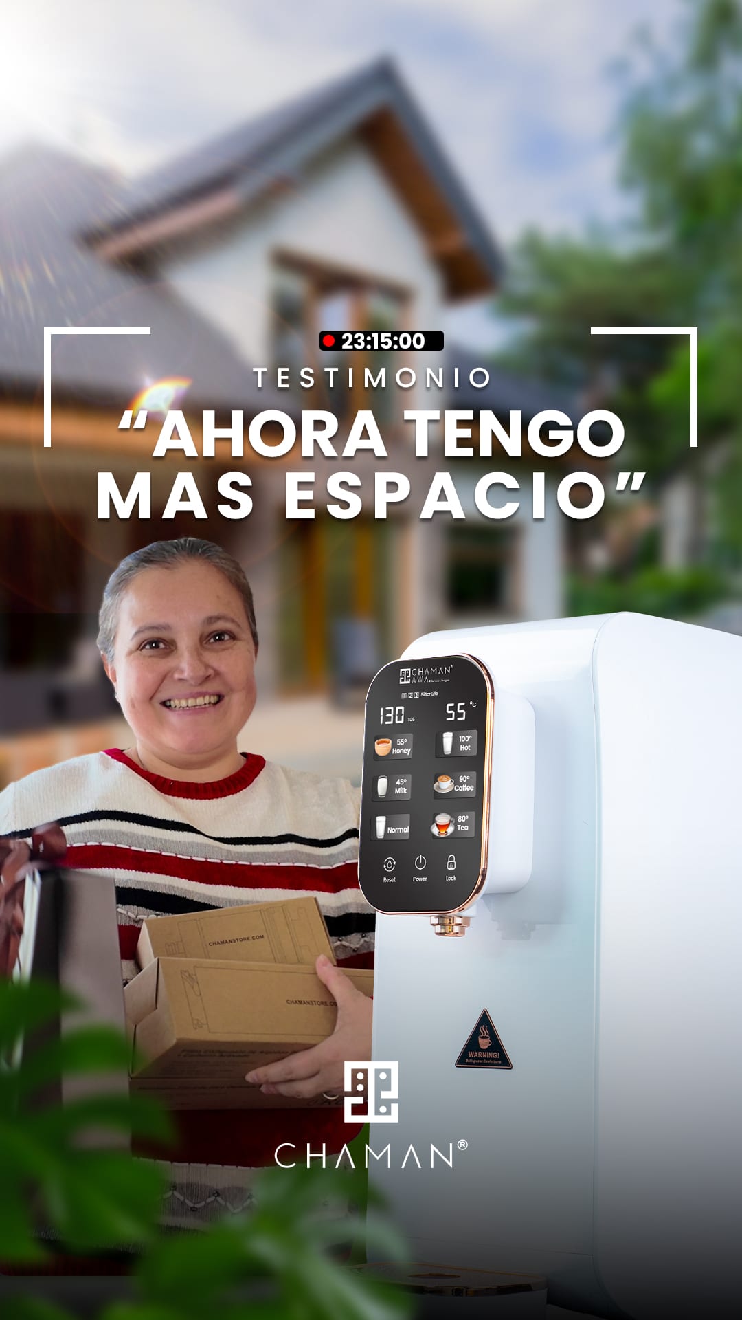 reels de testimonio para redes sociales