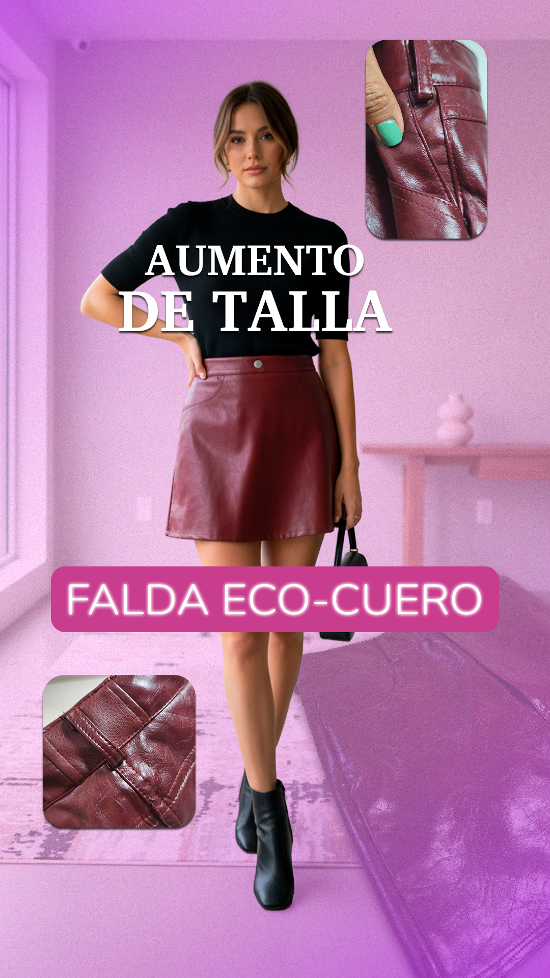 aumento de talla en ropa