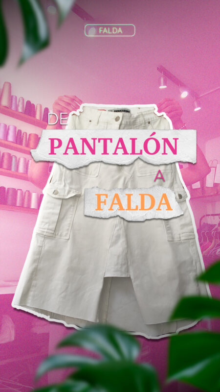 video de transformación de ropa